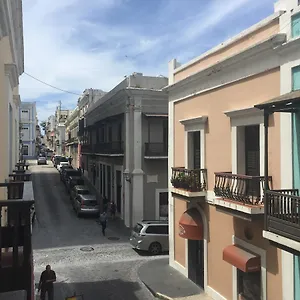 Old Balcony At Fortaleza St San Juan